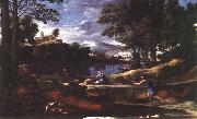 Nicolas Poussin Landscape with a Man Killed by a Snake china oil painting artist